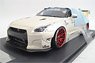 LB Work R35 GT Wing Pearl White (ミニカー)