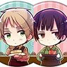 [Hetalia: Axis Powers] Trading Can Badge (Set of 9) (Anime Toy)
