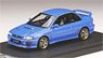 スバル インプレッサWRX タイプR Sti Ver.1997 (GC8) ソニックブルーマイカ (ミニカー)