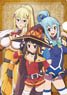 Kono Subarashii Sekai ni Shukufuku o! 2 Clear File Aqua & Megumin & Darkness (Anime Toy)