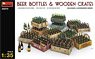 Beer Bottles & Wooden Crates (Plastic model)
