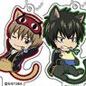 Stand Mini Acrylic Key Ring Gin Tama Cat Series (Set of 9) (Anime Toy)