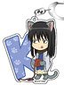 Acrylic Key Ring Gin Tama Cat Series 05 Katsura AK (Anime Toy)