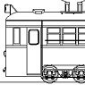 16番(HO) 富山地鉄デ5010形 Bタイプ (組み立てキット) (鉄道模型)