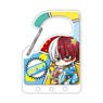 Gyugyutto Carabiner Key Ring My Hero Academia/Shoto Todoroki (Anime Toy)