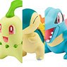 Monster Collection EX 20th Anniversary Three Pokemon of Departure Vol.2 Johto Region (Character Toy)