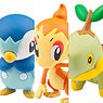 Monster Collection EX 20th Anniversary Three Pokemon of Departure Vol.4 Shinnoh Region (Character Toy)
