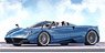 Pagani Huayra Roadster 2017 Blue (Diecast Car)