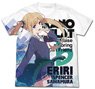 Saekano: How to Raise a Boring Girlfriend Flat Eriri Spencer Sawamura Full Graphic T-shirt Flat Ver. White S (Anime Toy)