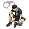 Haikyu!!: Karasuno High School vs Shiratorizawa Academy Tobio Kageyama Acrylic Key Ring Fighting Spirit to Victory Ver. (Anime Toy)