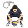 Haikyu!! Karasuno High School vs Shiratorizawa Academy Daichi Sawamura Acrylic Key Ring Fighting Spirit to Victory Ver. (Anime Toy)