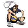 Haikyu!! Karasuno High School vs Shiratorizawa Academy Asahi Azumane Acrylic Key Ring Fighting Spirit to Victory Ver. (Anime Toy)