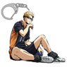 Haikyu!! Karasuno High School vs Shiratorizawa Academy Kei Tsukishima Acrylic Key Ring Fighting Spirit to Victory Ver. (Anime Toy)