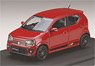 Suzuki Alto Works (HA 36 S) Pure Red (Diecast Car)