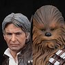 ARTFX+ Han Solo & Chewbacca 2 Pack Force Awakens Version (Completed)