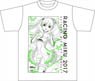Hatsune Miku Racing Ver. 2017 T-Shirts 1 (Anime Toy)