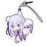 Re: Life in a Different World from Zero Emilia Tsumamare Strap (Anime Toy)