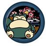 Pokemon Kirie Series Japanese Paper Style Can Badge Snorlax (Anime Toy)