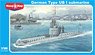 ドイツ UB-1型 沿岸型潜水艦 (第1次世界大戦) (プラモデル)