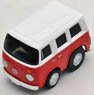 Choro-Q zero Z-35a Volkswagen Microbus (Red/White) (Choro-Q)