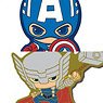 Marvel/Avengers Chara Rubber Mascot (Set of 10) (Anime Toy)