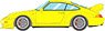 Porsche 911(993) GT2 Clubsport 1996 Speed Yellow (Diecast Car)