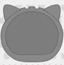 Steamed Bun Nigi Nigi Mascot Kigurumi Case Cat Gray (Anime Toy)