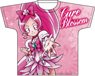 All Pretty Cure Full Color Print T-Shirts [Heart Catch Pretty Cure!] Cure Blossom S (Anime Toy)