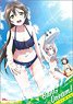 BanG Dream! Mini Clear Poster B Swimsuit (Anime Toy)