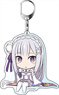 Re: Life in a Different World from Zero Big Key Ring Emilia (Anime Toy)
