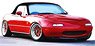 Eunos Roadster (NA) Red (Diecast Car)
