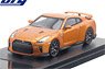 NISSAN GT-R Pure edition (2017) アルティメイトシャイニーオレンジ (ミニカー)
