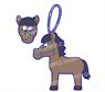 Osomatsu-san Plush w/Ball Chain Sextuplets Horse Ver. Karamatsu (Anime Toy)