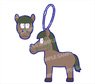 Osomatsu-san Plush w/Ball Chain Sextuplets Horse Ver. Choromatsu (Anime Toy)