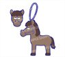 Osomatsu-san Plush w/Ball Chain Sextuplets Horse Ver. Ichimatsu (Anime Toy)