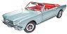1965 フォード マスタング コンバーチブル (シルバースモークグレー) (ミニカー)