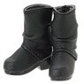 Crease Engineer Boots (Black) (Fashion Doll)