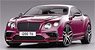 Bentley Continental Super Sports Magenta (Purple Red) (Diecast Car)