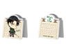 [Attack on Titan] Acrylic Notepad Stand 05 (Levi) (Anime Toy)