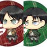 [Attack on Titan] Trading Synthetic Leather Badge (Set of 9) (Anime Toy)