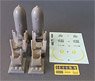 U.S. 2000 lb Bombs (2 Pieces) (Plastic model)