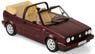 VW Golf Cabriolet Classic Line 1992 Metallic Red (Diecast Car)