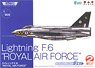 Lightning F.6 `Royal Air Force` (Plastic model)