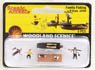A2203 (N) Family Fishing (Fishing with Family (w/Boat & Pier)) (5 Pieces) (Model Train)