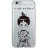 For iPhone6/6s Attack on Titan Soft Clear Case Eren Ver. (Anime Toy)
