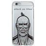 For iPhone6/6s Attack on Titan Soft Clear Case Titan Ver. (Anime Toy)