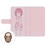 Attack on Titan Slide Notebook Type Smart Phone Case (w/Smartphone Cleaner) Mikasa Ver. M Size (Anime Toy)