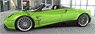 Pagani Huayra Roadster Verde Firenze w/Case (Diecast Car)