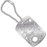 [Akashic Records of Bastard Magic Instructor] Metal Art Dog Tag Lumia Tingel (Anime Toy)