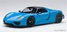 Porsche 918 Spider Weissach Package (Light Blue) (Diecast Car)